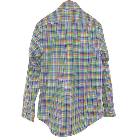 Ralph Lauren Cotton Academia Preppy Office Colorful LS Button Down Men's Sz S - Picture 4 of 7